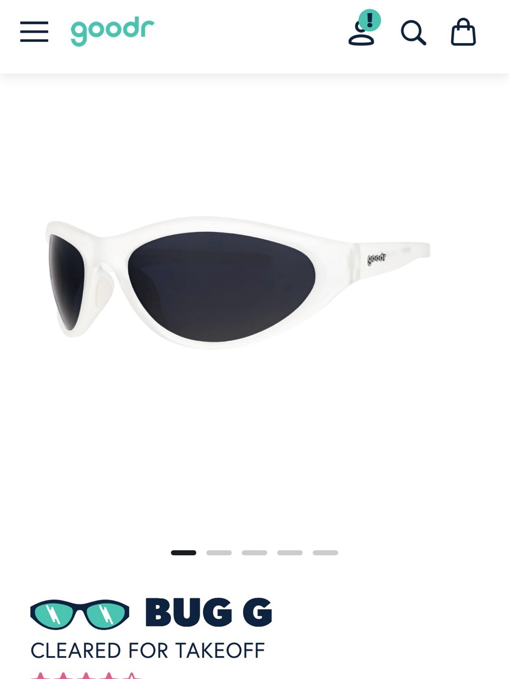 Bug G Women's Black Sunglasses